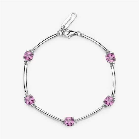 Pulsera Brosway Mujer FANCY VIBRANT PINK in Acero Zirconia FVP05 - FVP05